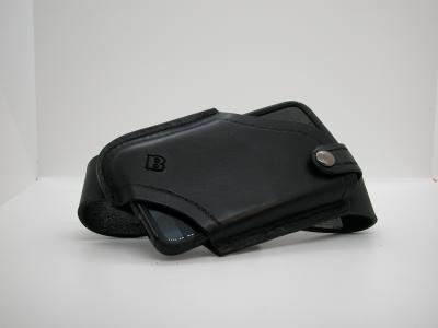 Cell Phone Holster, Custom, Full Grain Leather, Hand tooled, Hand Made in the Okanagan, Oliver, B.C., Canada.